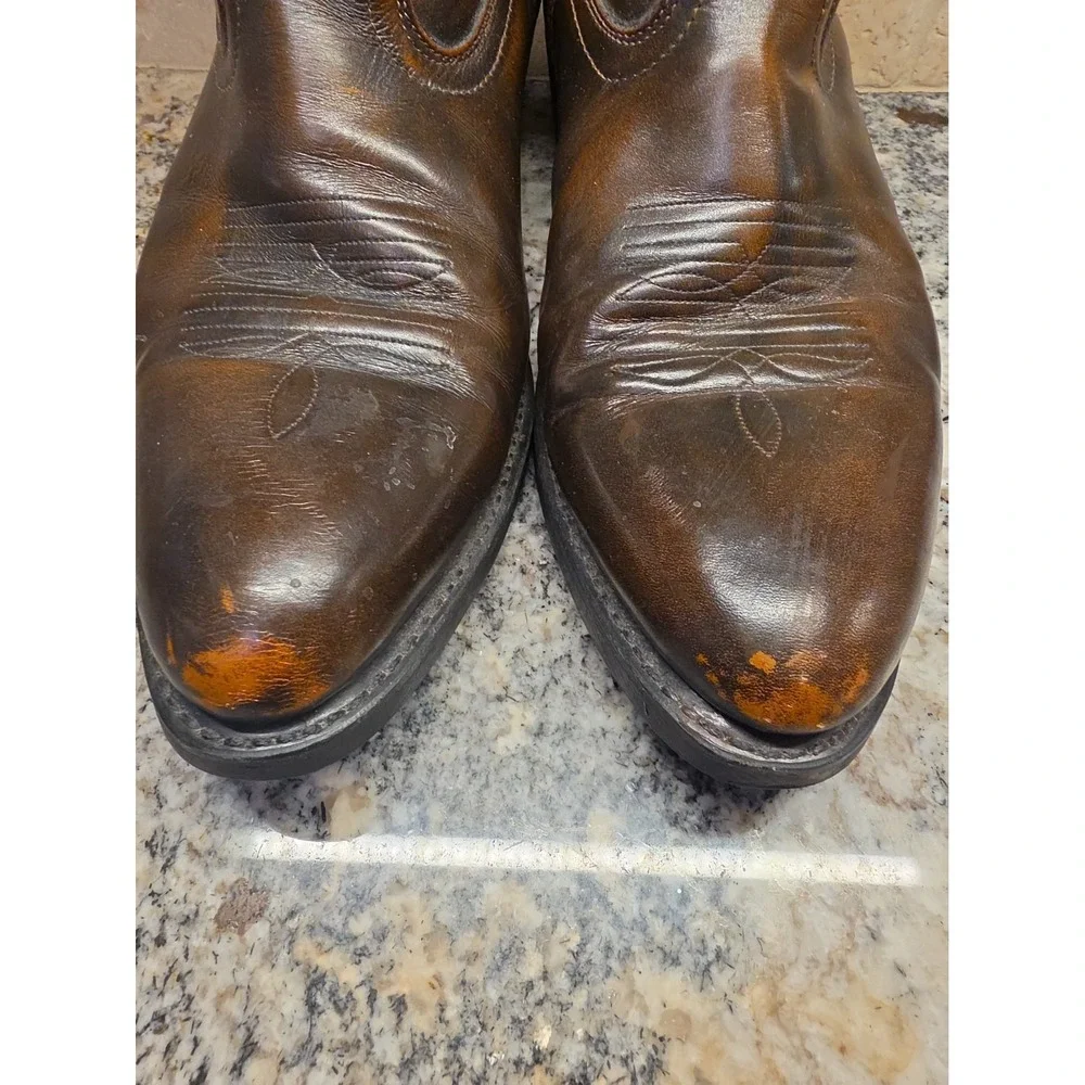 Laredo Brown Cowboy Boots 12D Mens
